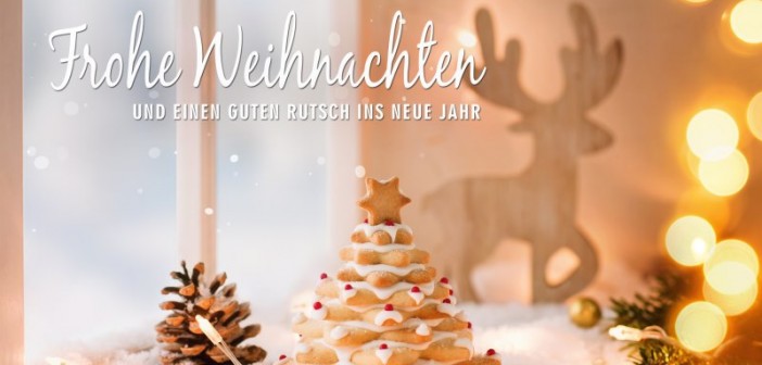 Frohe Weihnachten und ein glückliches, gesundes neues Jahr - immoclick24.de